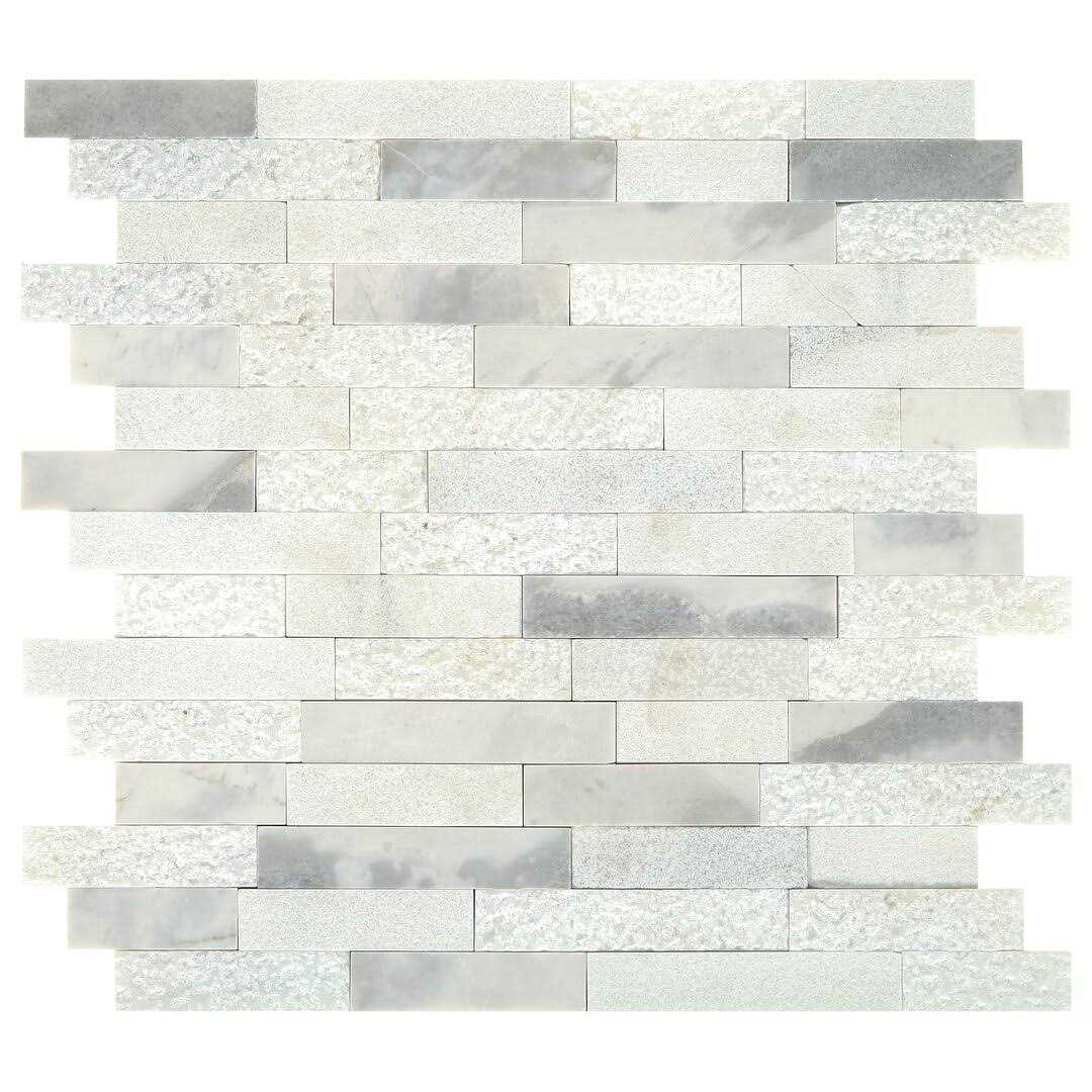 Minute Mosaix Marble Linear Mosaic Wall Tile Daltile - Zenithce