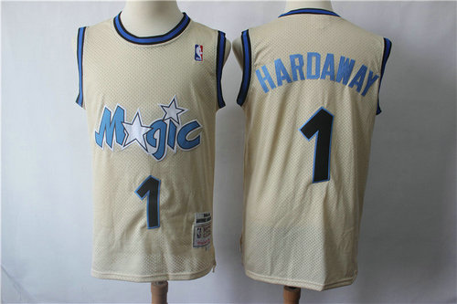 Orlando Magic #1 Hardaway Blue Throwback Jersey - Zenithce