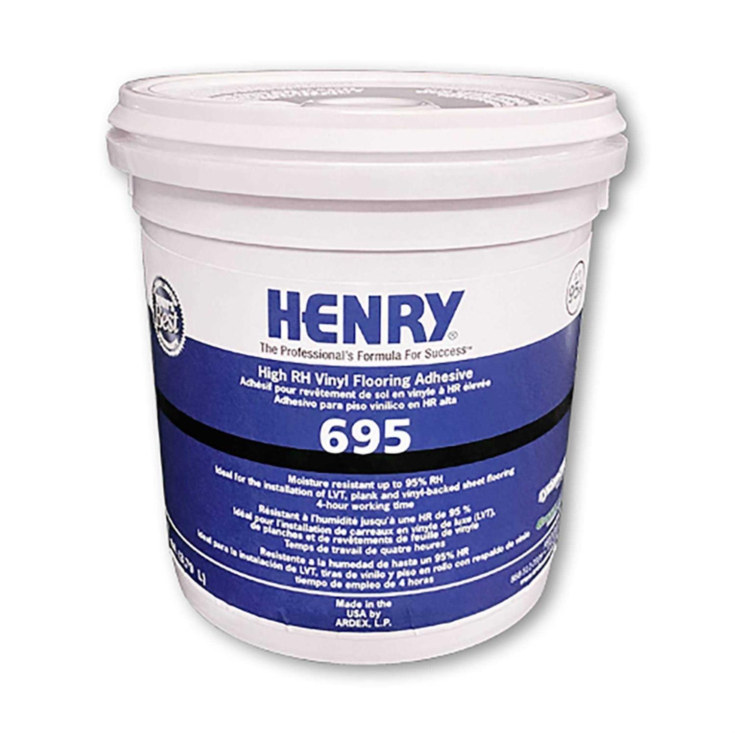 Henry 430 ClearPro Floor Tile Adhesive 1 qt - Zenithce