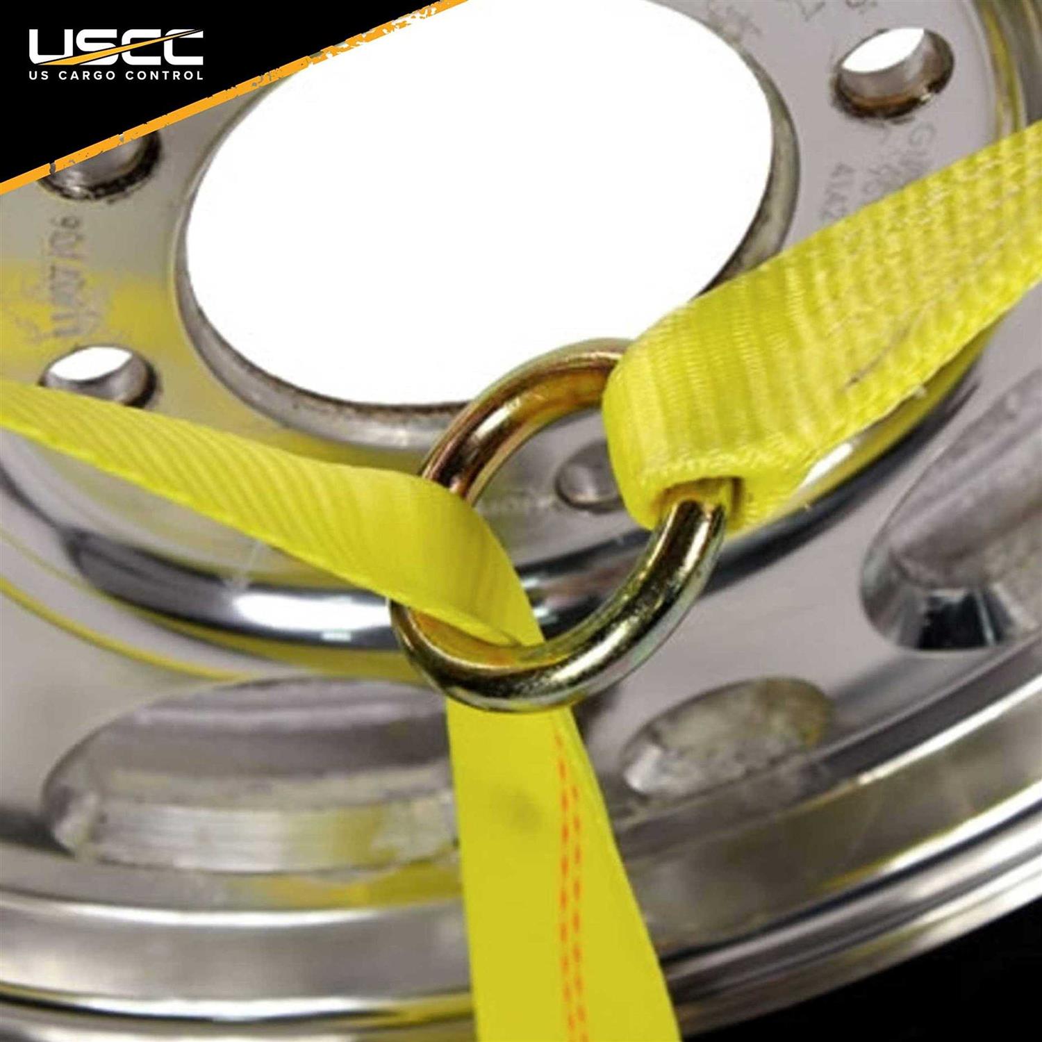 Us Cargo Control Side Mount Wheel Net with Ratchet and Chain Extension - Zenithce