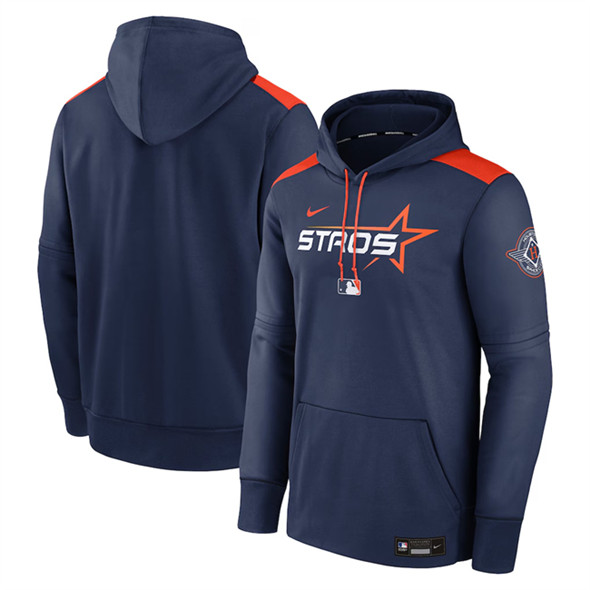 Houston Astros Navy 2025 City Connect Collection Performance Pullover Hoodie - Zenithce