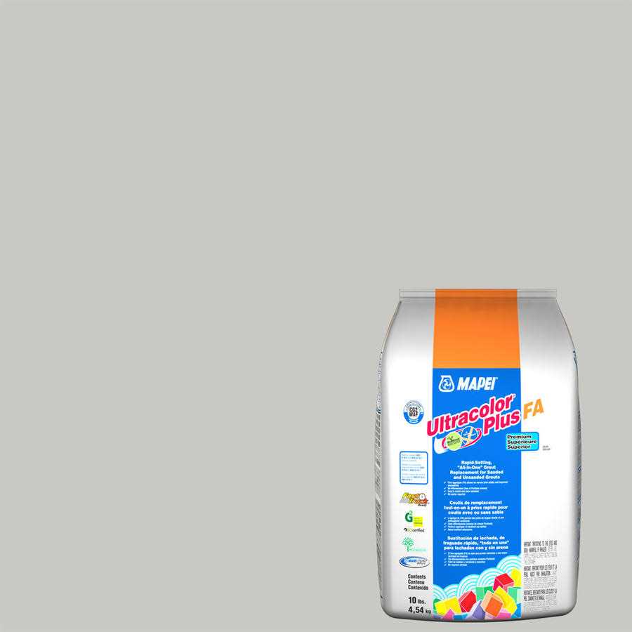 Mapei Ultracolor Plus FA 10-lb Bone All-in-one Grout - Zenithce