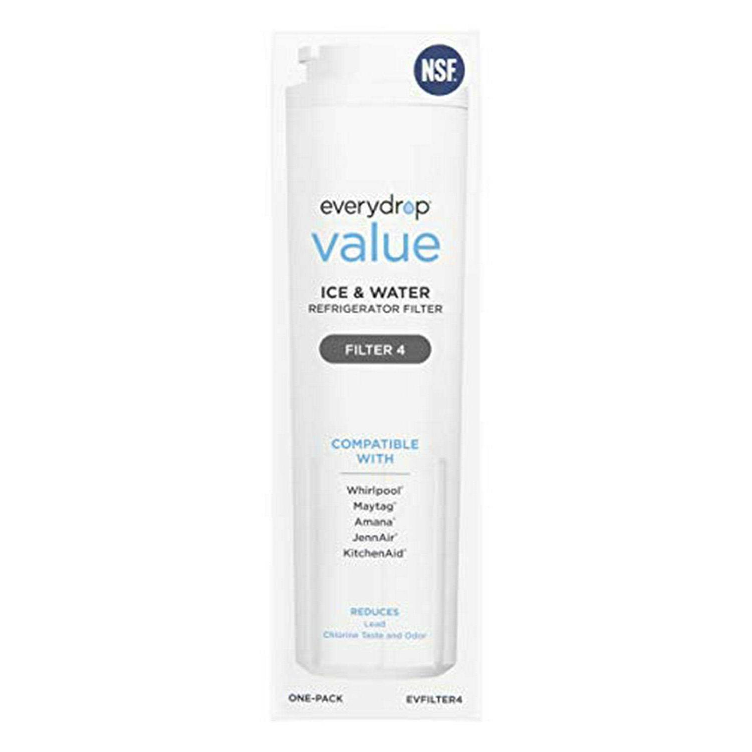 Whirlpool EveryDrop Refrigerator Water Filter 4 EDR4RXD1 - Zenithce