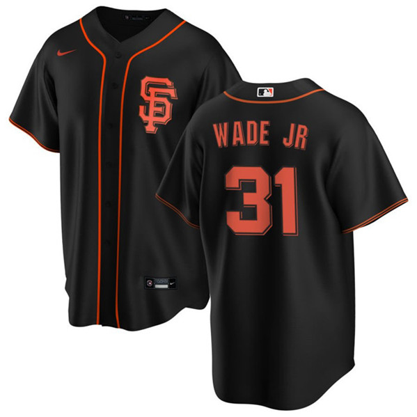 San Francisco Giants #31 LaMonte Wade Jr. Black Cool Base Stitched Jersey - Zenithce