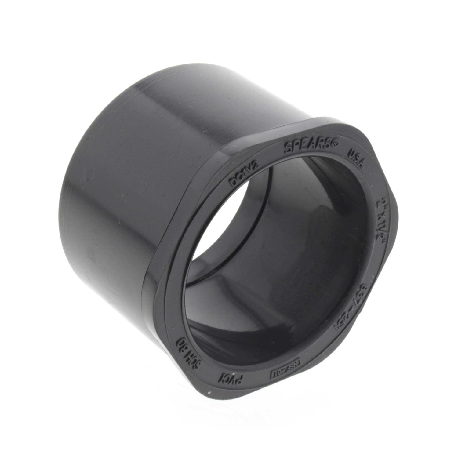 Spears 837 PVC Schedule 80 Reducer Bushing - Zenithce