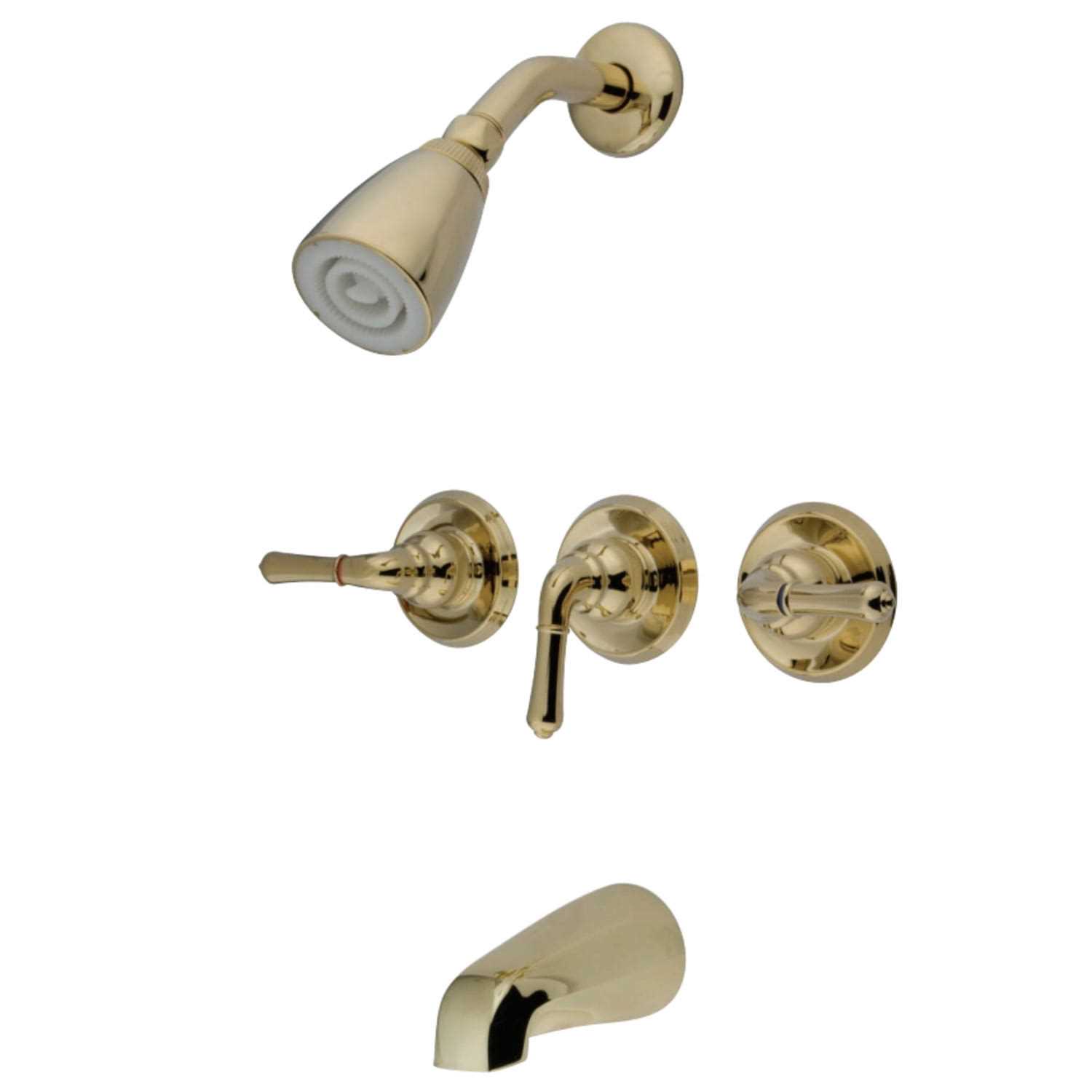 Kingston Brass KB231PL Tub and Shower Faucet - Zenithce