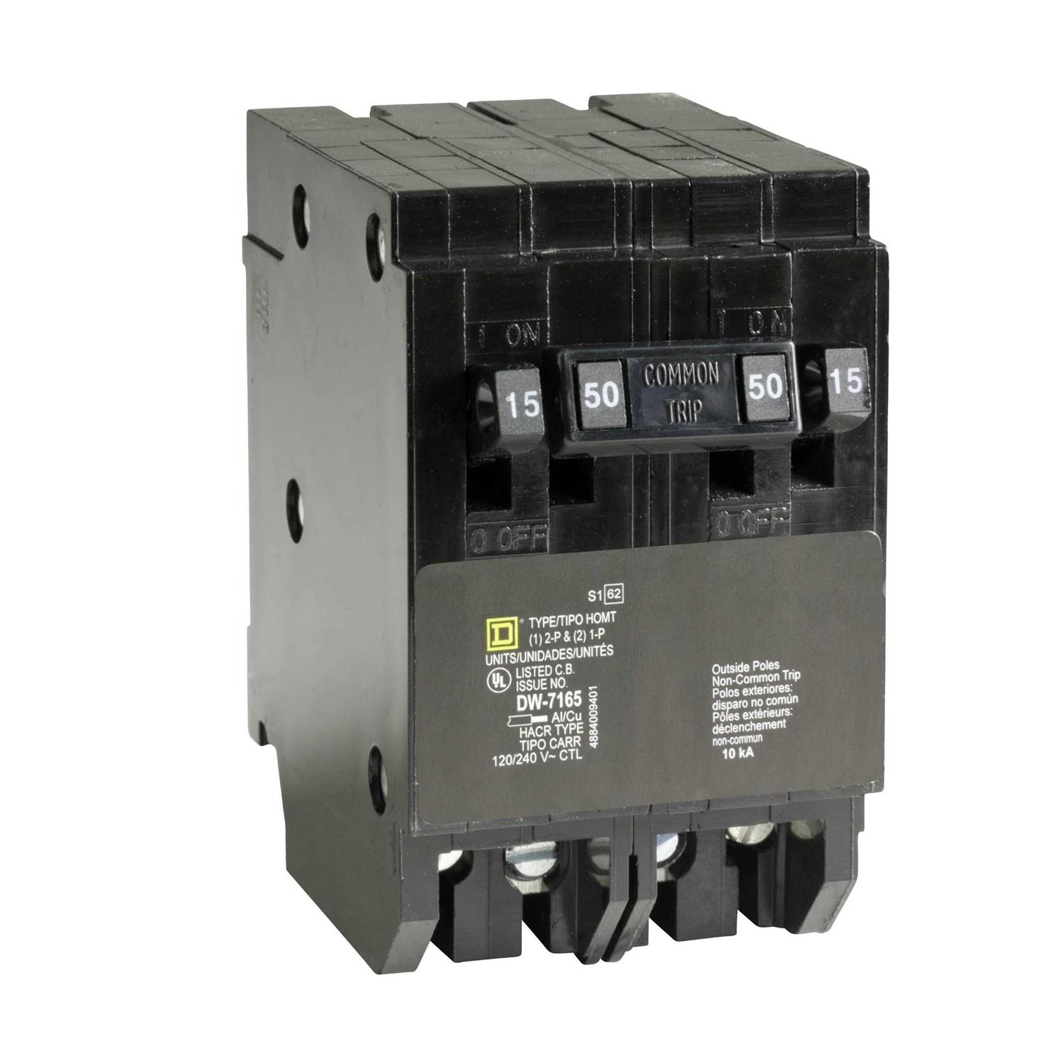 Square D Homeline 40 Amp 2-Pole GFCI Circuit Breaker HOM240GFIC - Zenithce