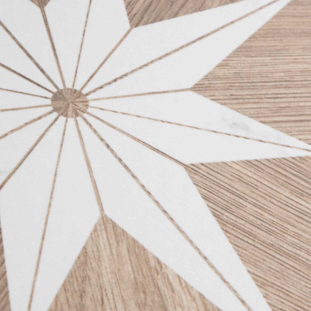 Merola Tile Llama Stella Loire 9-3/4 in. x 9-3/4 in. Porcelain Floor and Wall Tile - Zenithce