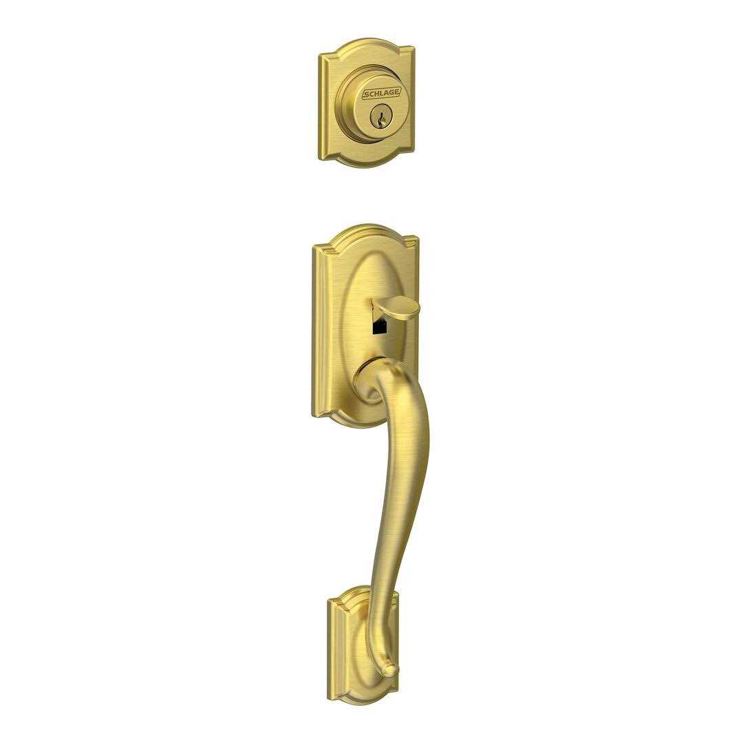 Schlage Camelot Handleset Exterior - Zenithce