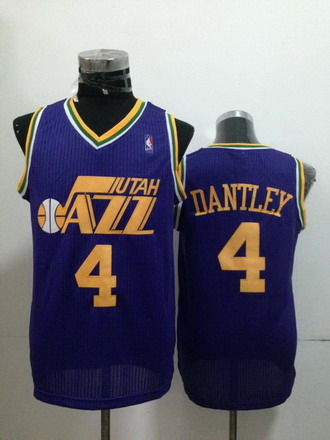 Utah Jazz #4 Adrian Dantley Purple Swingman Throwback Jersey - Zenithce