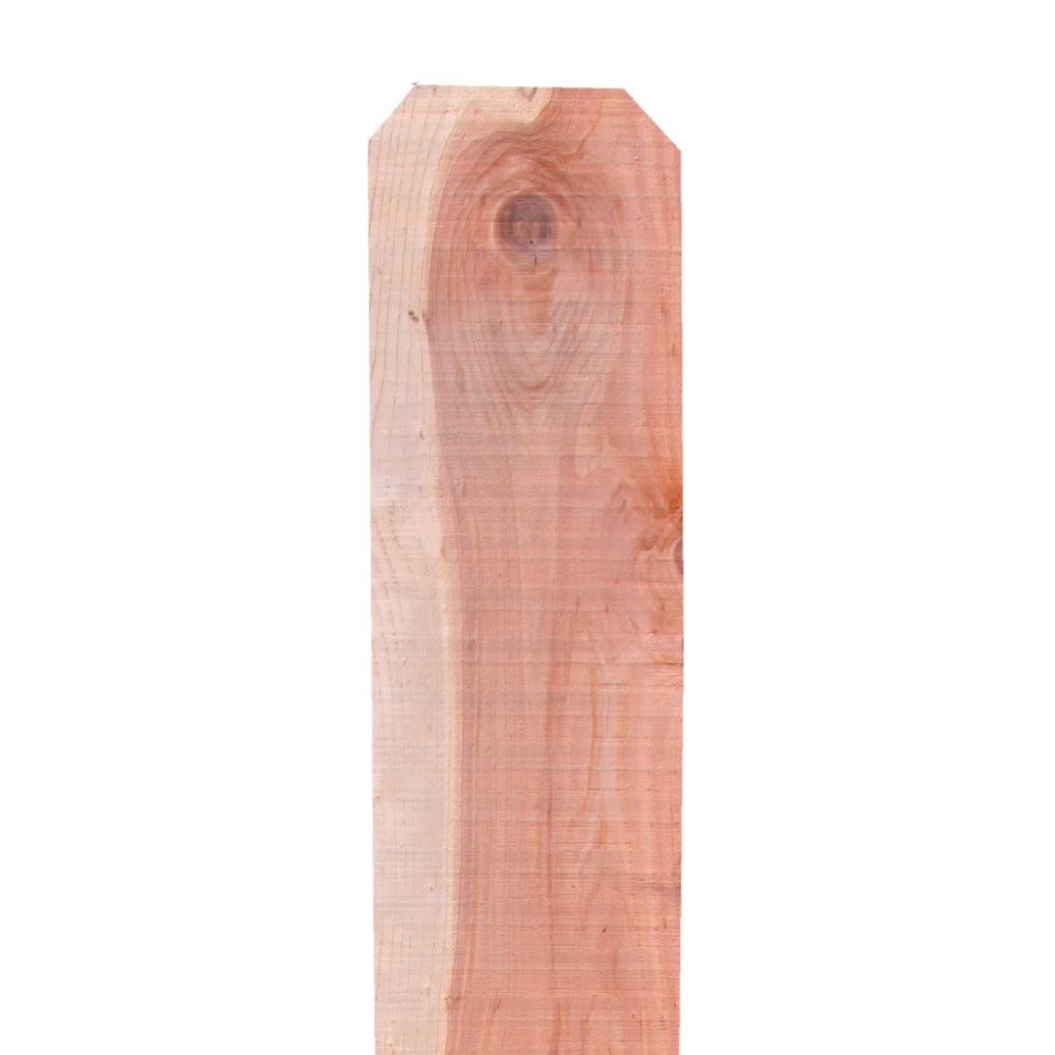 Lowe’s 5/8-in x Redwood Dog Ear Fence Picket - Zenithce