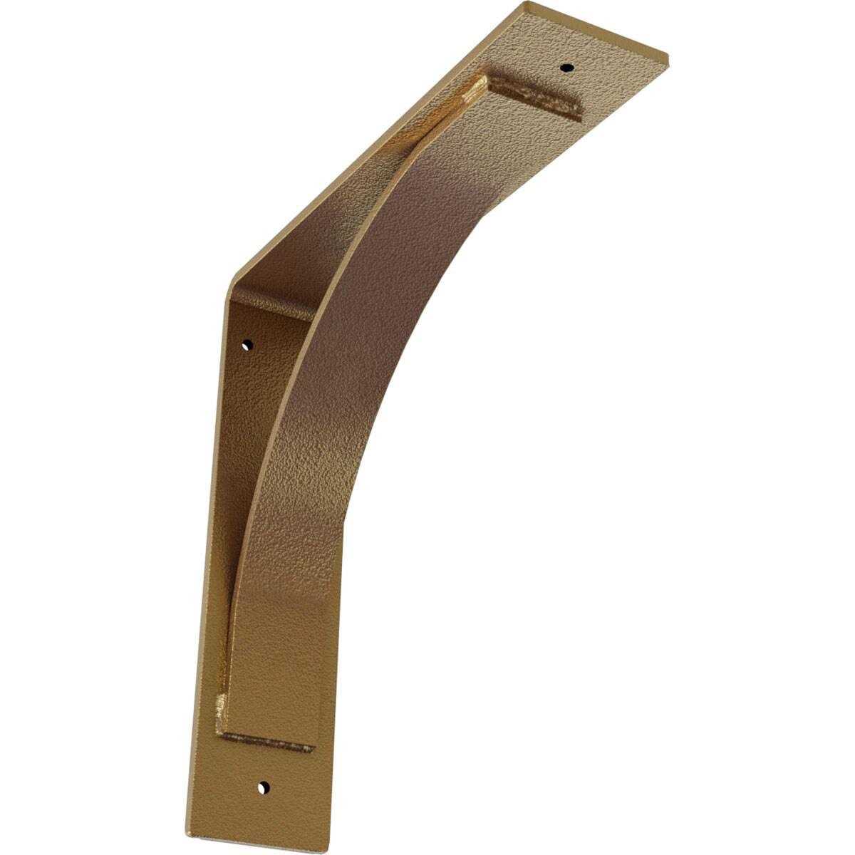 Ekena Millwork 3 inchw x inchd x inchh Morris Steel BRACKET - Zenithce
