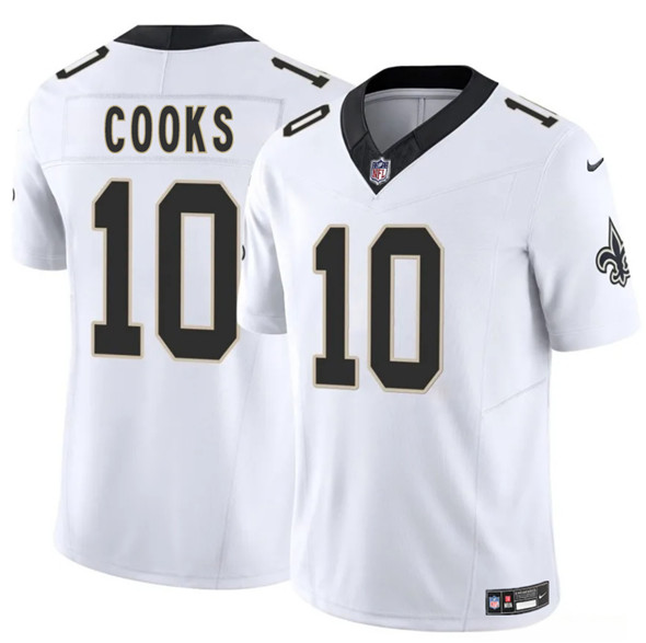 New Orleans Saints #10 Brandin Cooks White 2025 F.U.S.E Vapor Limited Stitched Jersey - Zenithce