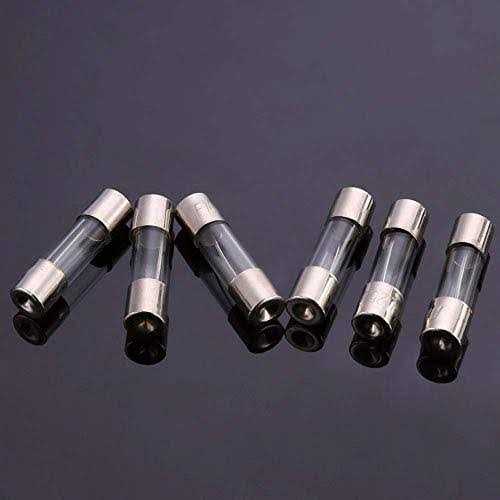 SIXQJZML 10 Pack Fast-Blow Fuse 125V Glass Fuses 0.2 x 0.78 Inch / 5 x 20 mm - Zenithce