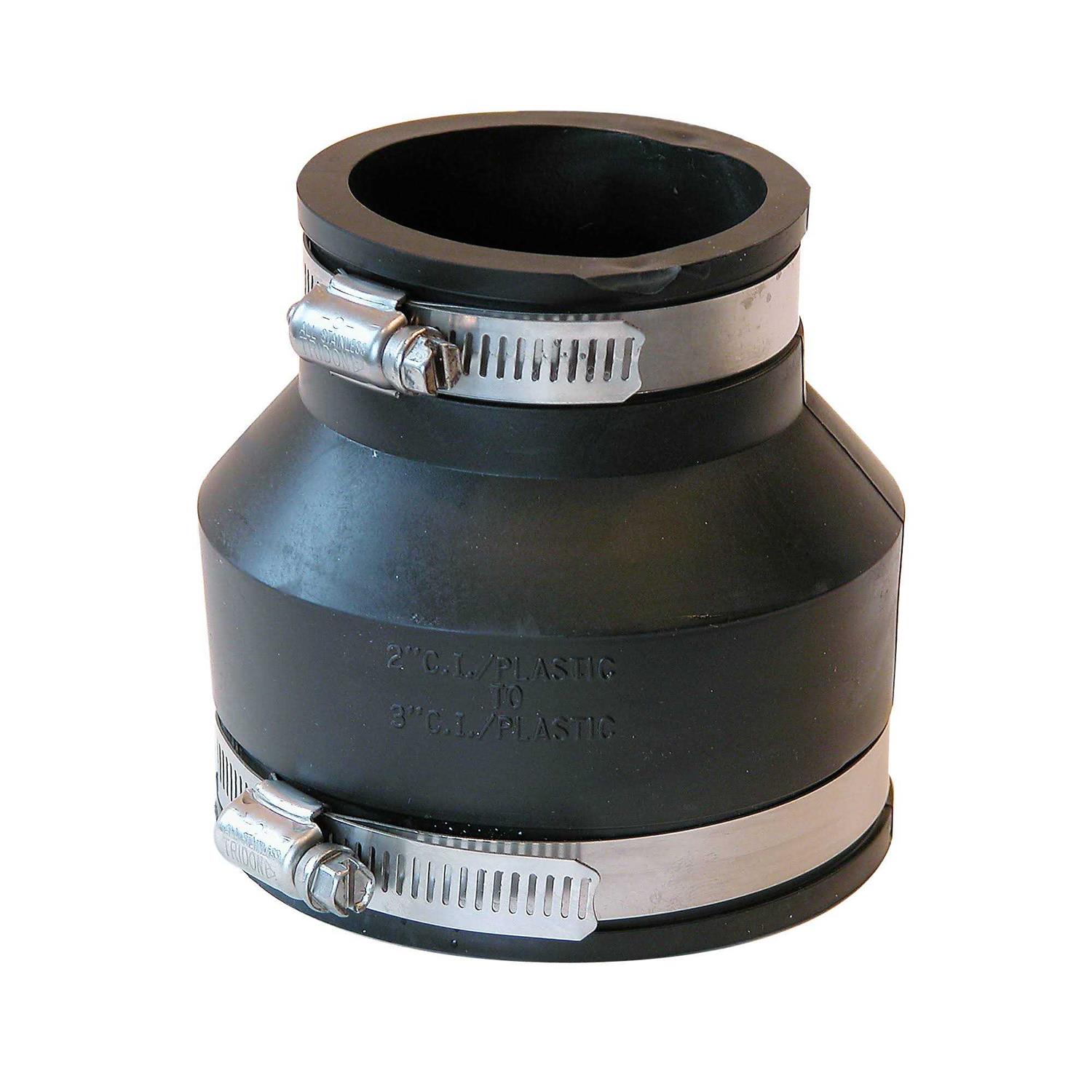 Fernco P1056-150/125 Flexible Coupling 1-1/2 x 1-1/4 - Zenithce