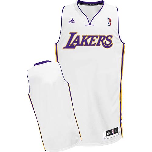 Los Angeles Lakers Blank White Swingman Jersey - Zenithce