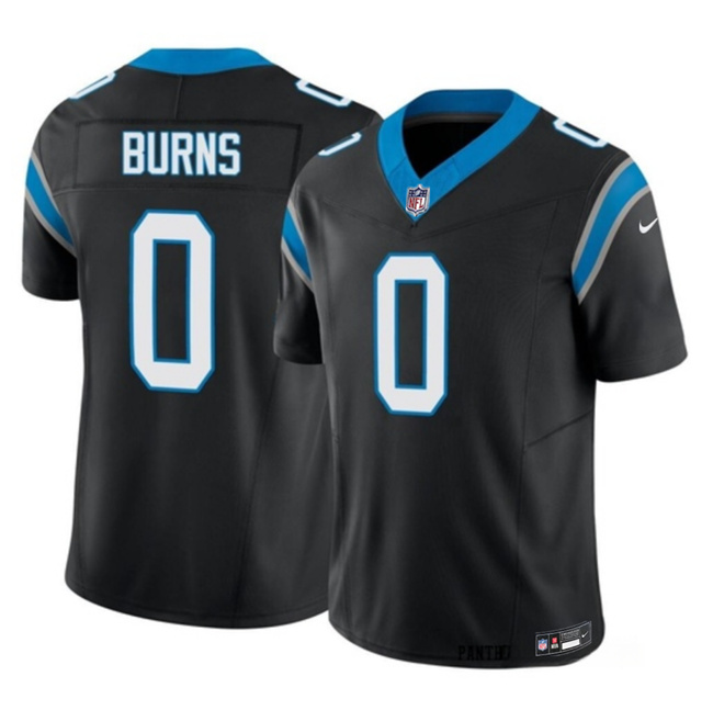Carolina Panthers #0 Brian Burns Black 2023 F.U.S.E. Vapor Untouchable Stitched Jersey - Zenithce