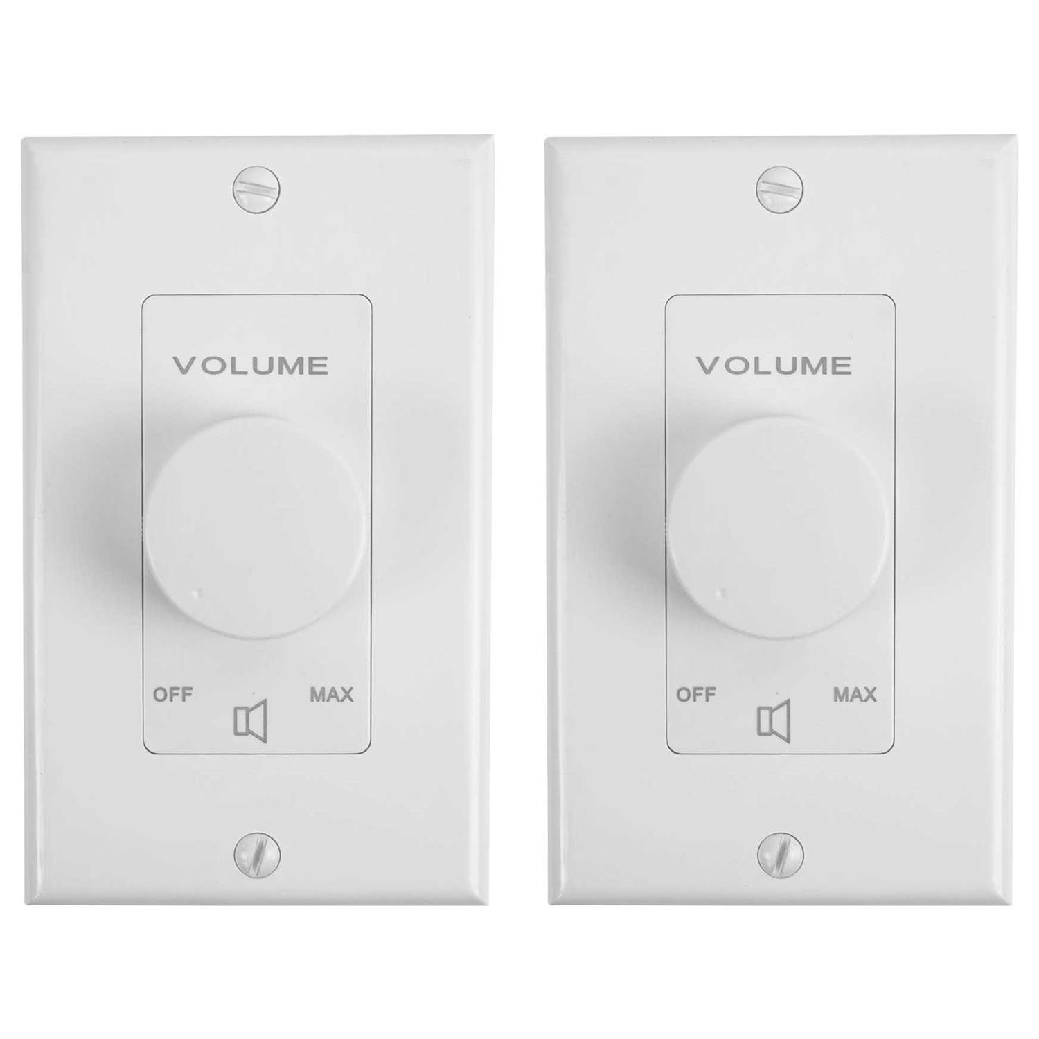 Rockville VOL70100 100 Watt 70v Wall Volume Control Zone Controllers - Zenithce