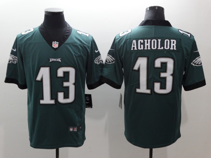 Philadelphia Eagles #13 Nelson Agholor Green Vapor Untouchable Limited Stitched Jersey - Zenithce