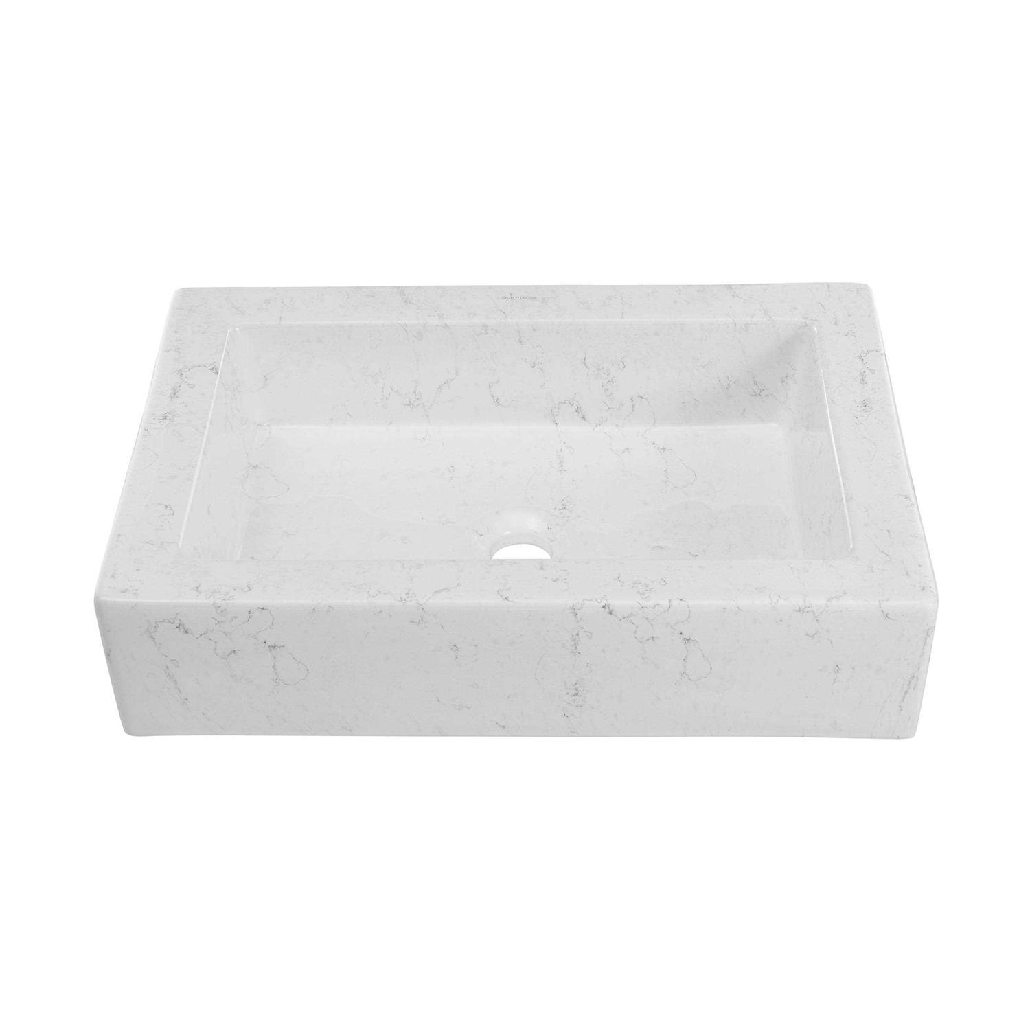 Swiss Madison Voltaire Ceramic Vessel Bathroom Sink - Zenithce