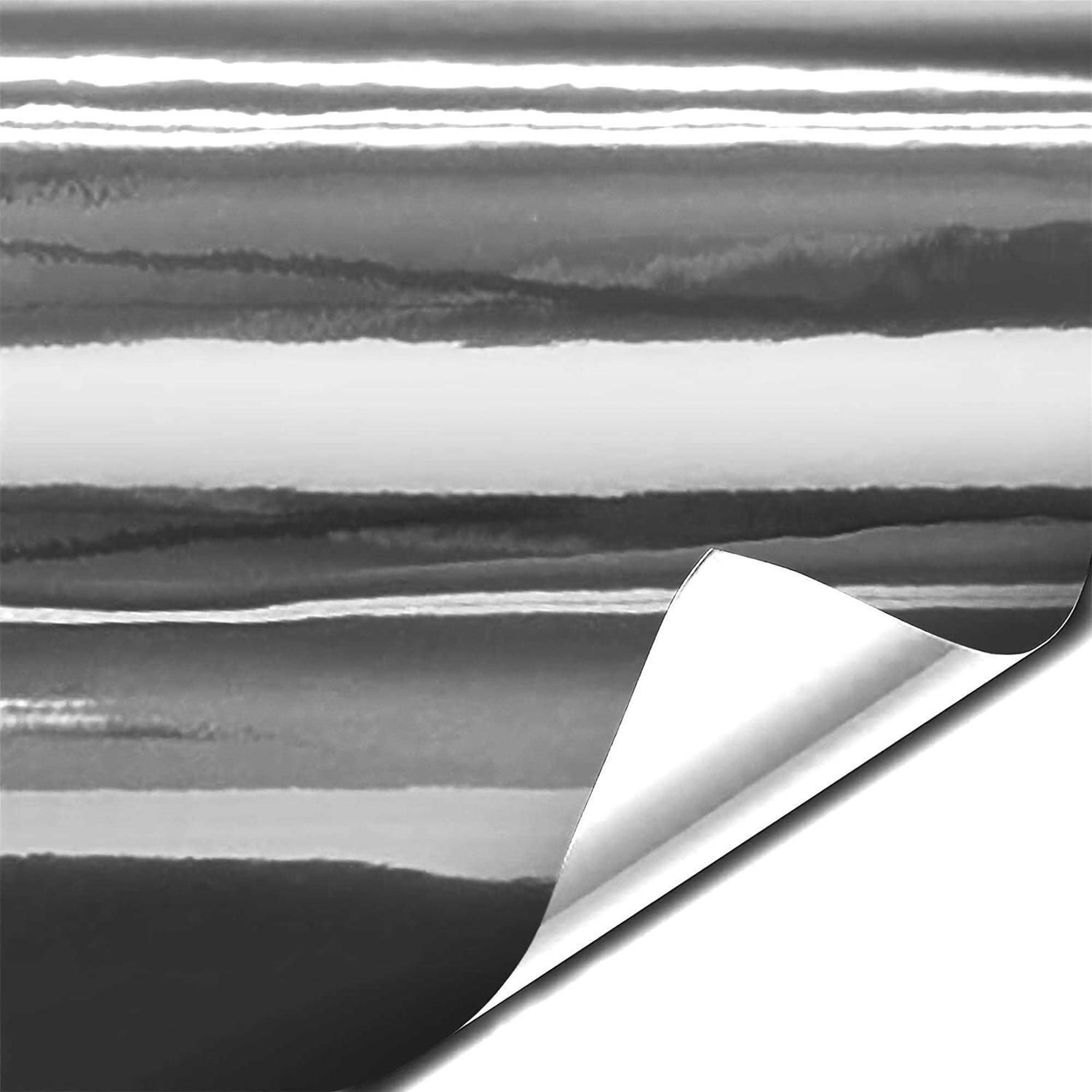 Vvivid Gloss Chrome Air-Release Vinyl Adhesive Tape Roll - Zenithce