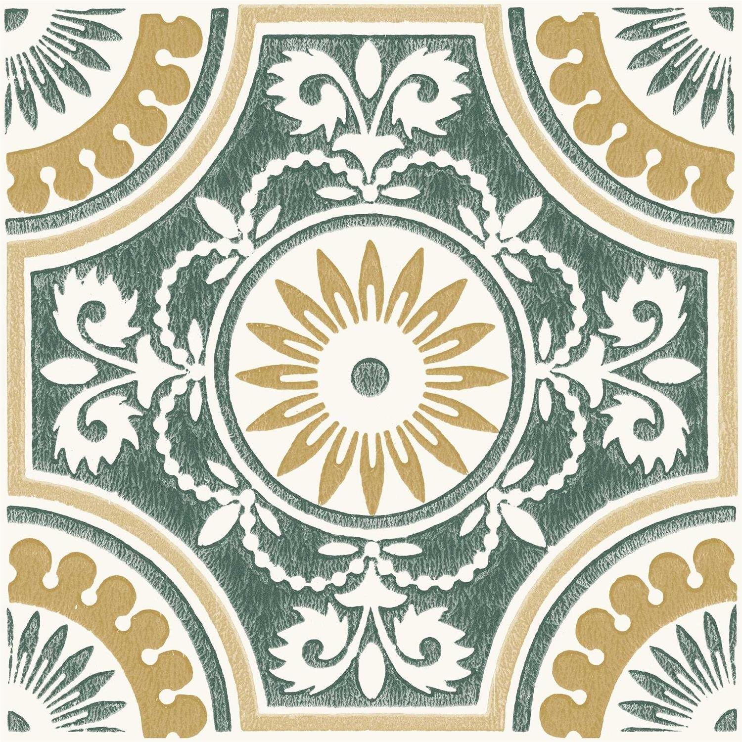 Floorpops by Brewster Ezra Peel & Stick Floor Tiles - Zenithce