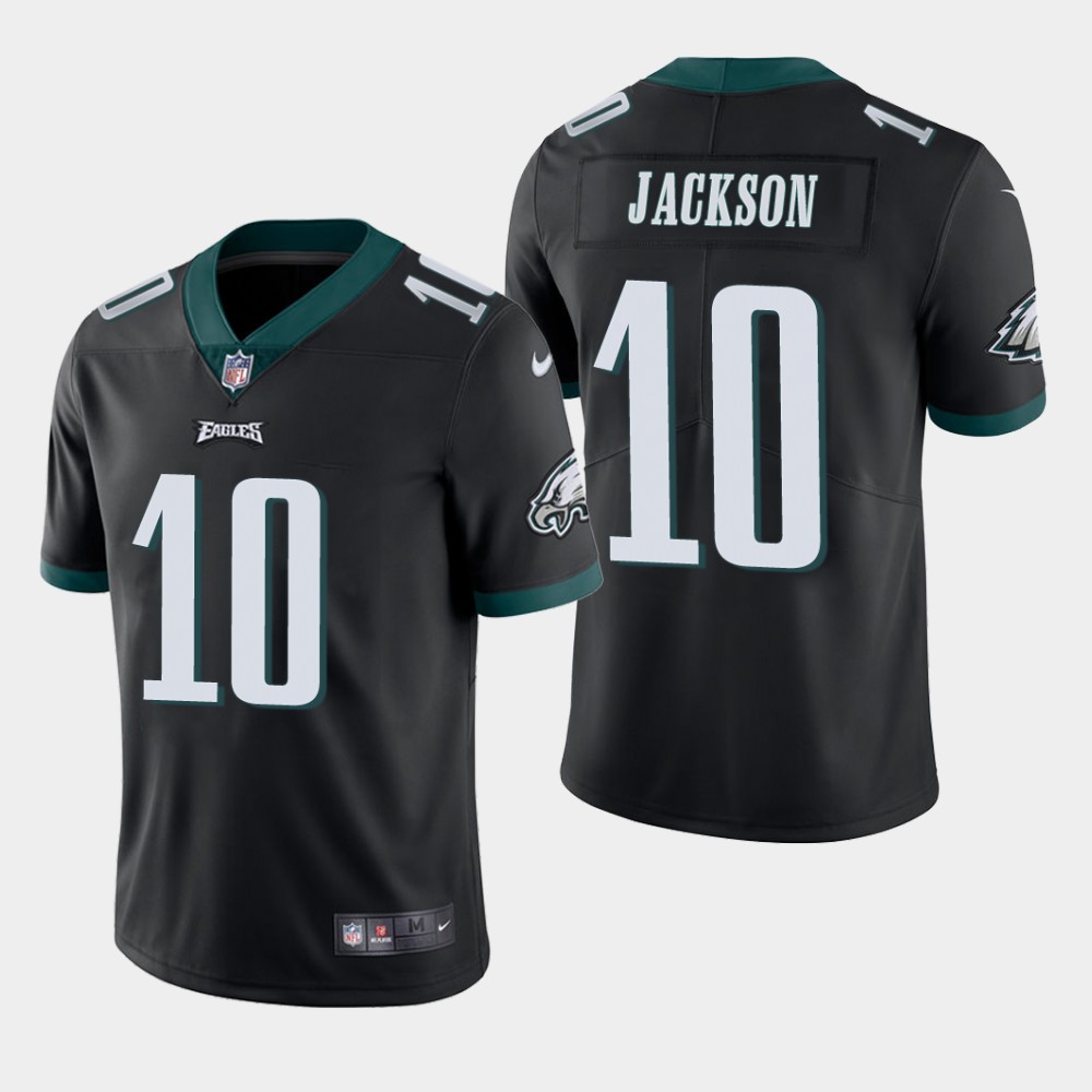 Eagles #10 DeSean Jackson Midnight Black Vapor Untouchable Limited Stitched Jersey - Zenithce