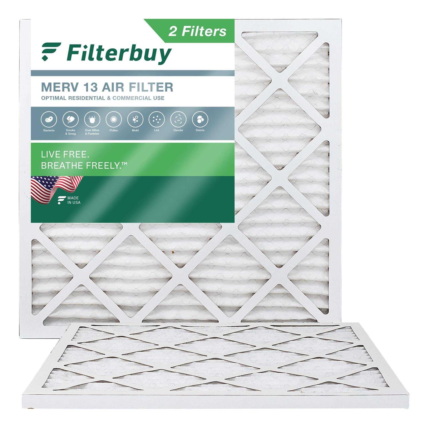 Filterbuy 16x25x4 Air Filter MERV 8 - Zenithce