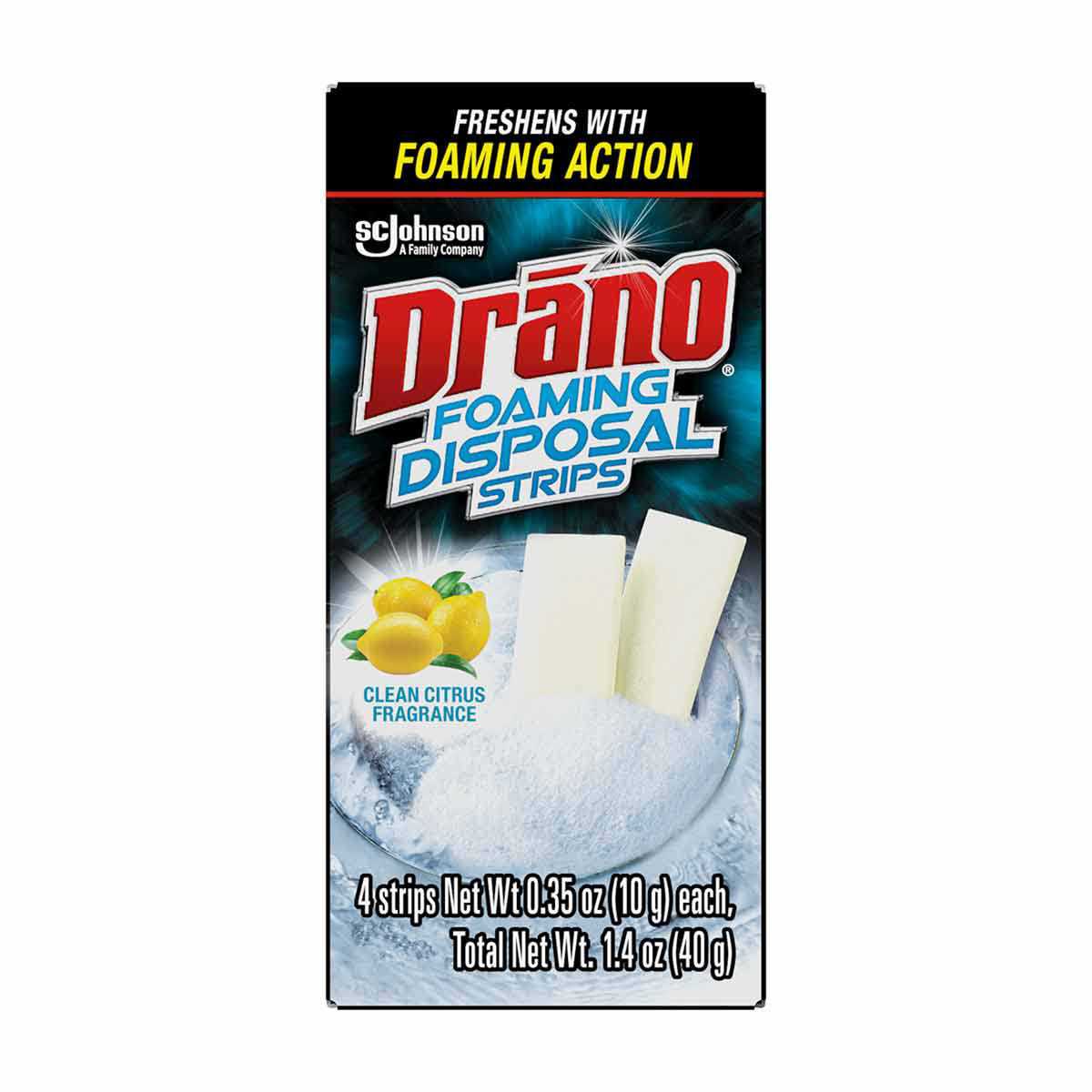 Drano Foaming Disposal Strips - Zenithce