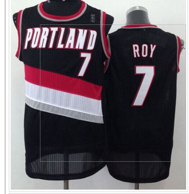 Revolution 30 Portland Trail Blazers #7 Brandon Roy Black Jersey - Zenithce