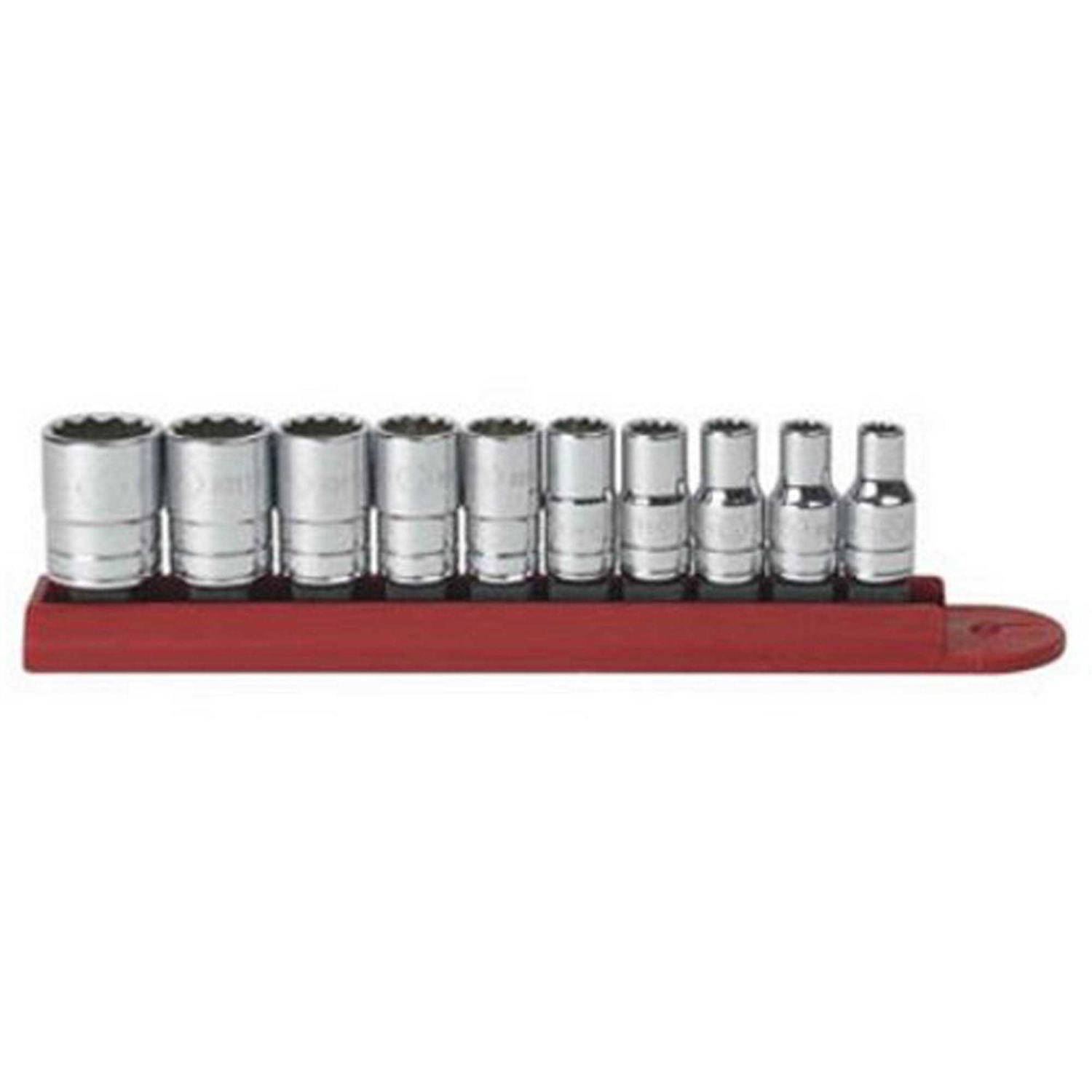 Gearwrench 1/4 in., 3/8 in. and 1/2 in. Drive 6-Point SAE/Metric Master Socket Set 89073 - Zenithce