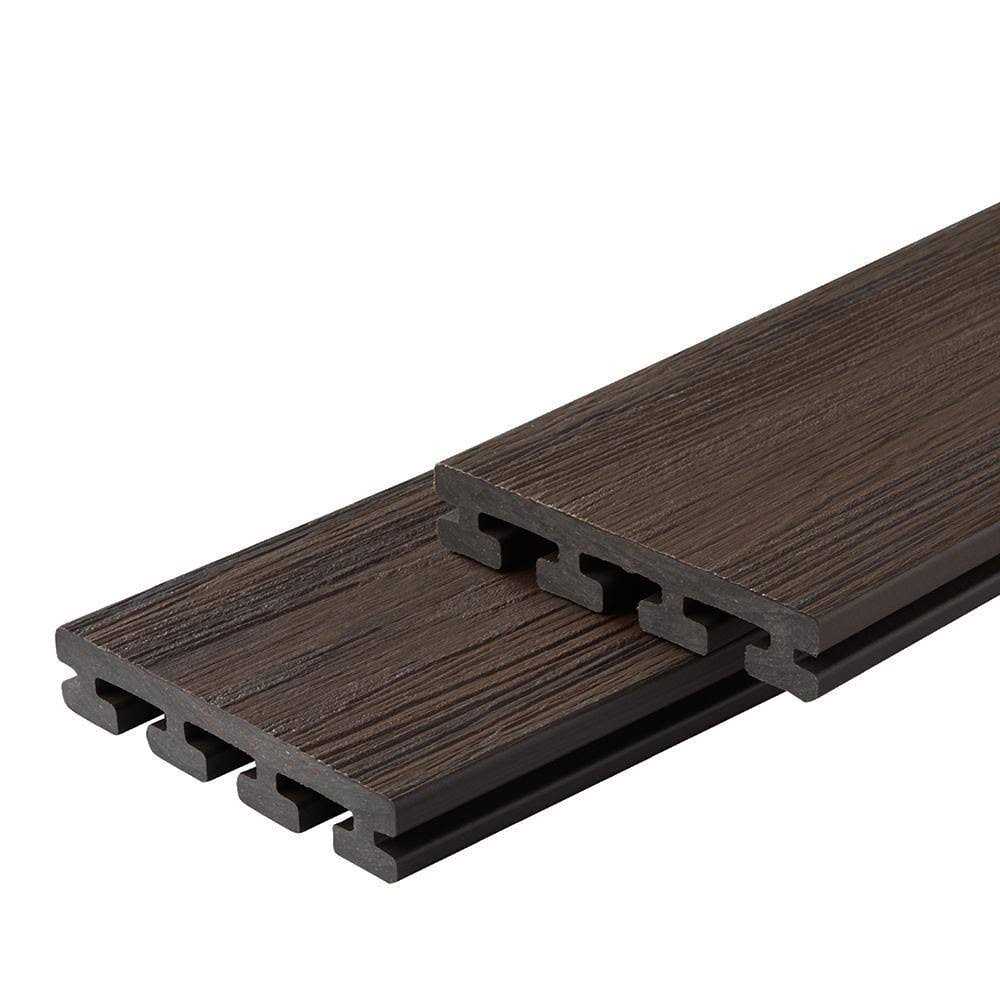 Fortress Infinity IS 1 in. x 6 in. x 8 ft Grey Composite Deck Boards - Zenithce