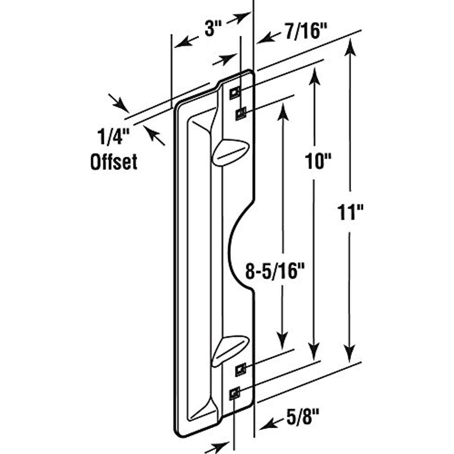 Prime Line U 10882 Satin Nickel Cabinet Door Elbow Catch - Zenithce