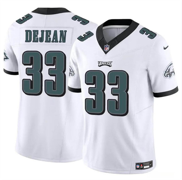 Philadelphia Eagles #33 Cooper DeJean White 2024 Draft F.U.S.E. Vapor Untouchable Limited Stitched Jersey - Zenithce