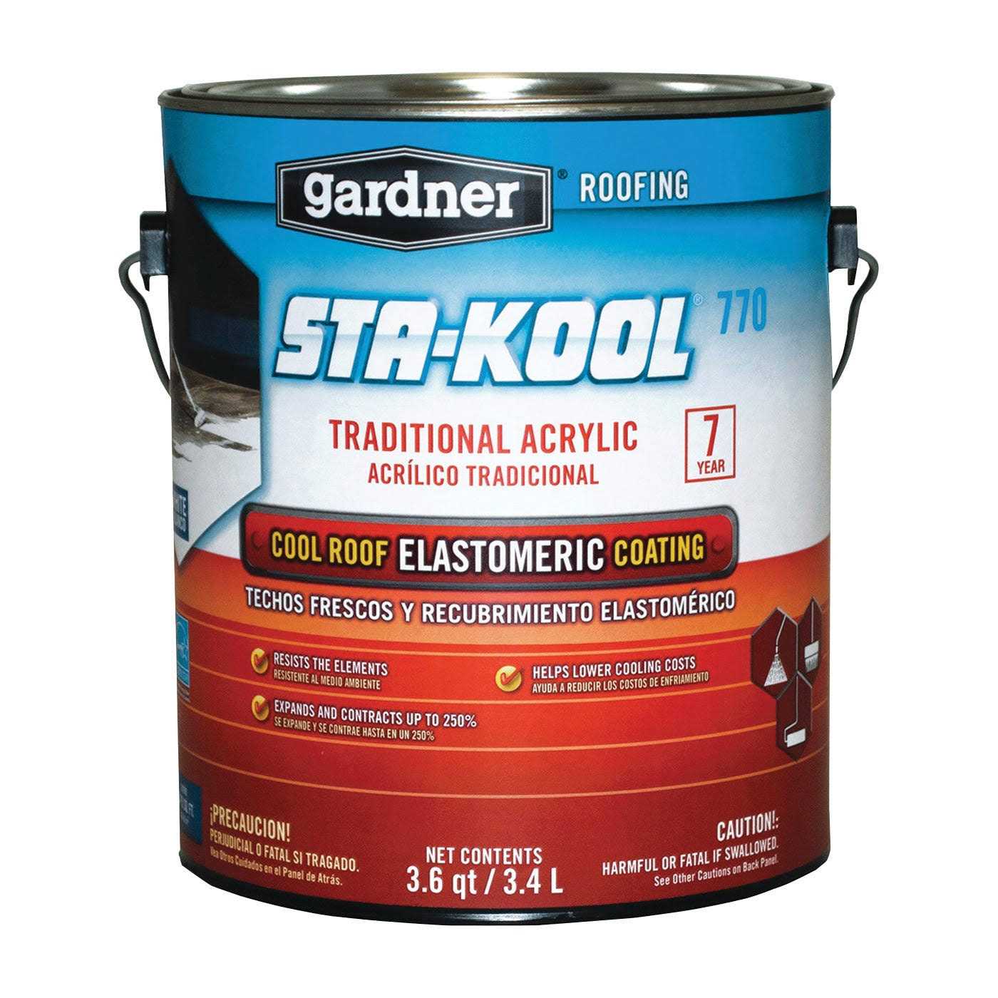 Gardner Quart Wet-R-Dri Roof Cement - Zenithce