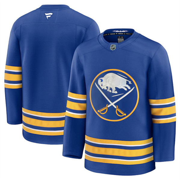 Buffalo Sabres Blank Blue 2024-25 Home Stitched Jersey - Zenithce