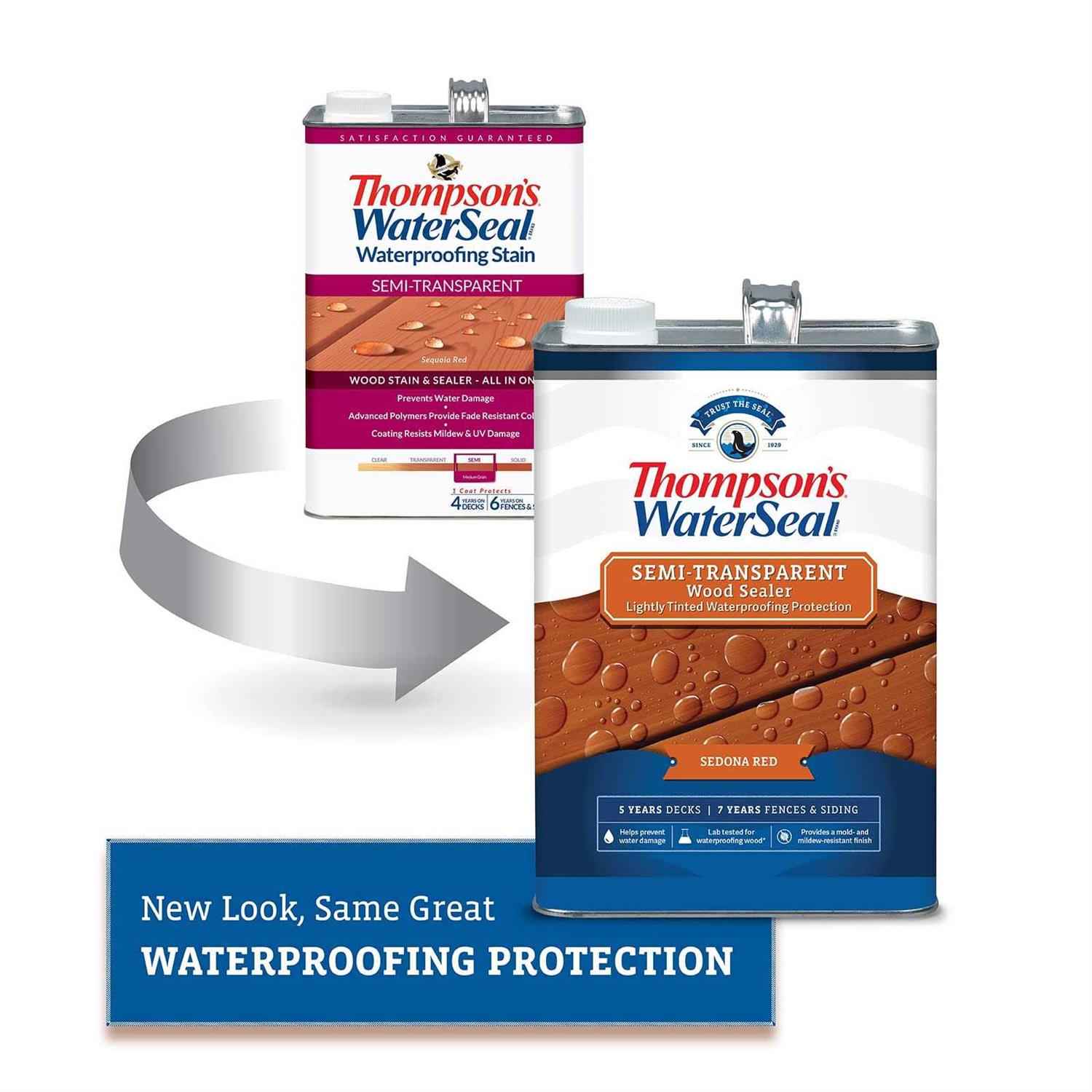 Thompsons WaterSeal 1 gal Semi-Transparent Waterproofing Stain - Zenithce