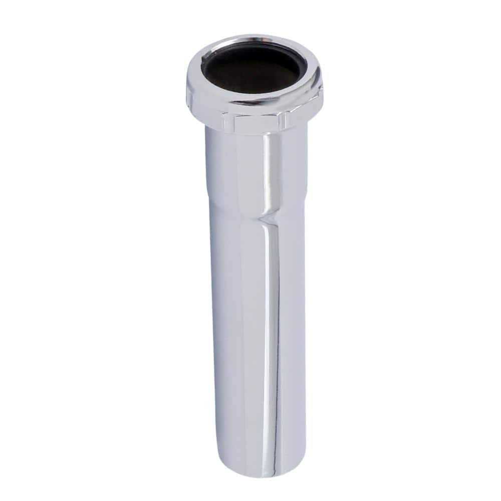 The Plumber’s Choice 1-1/2 in. x Brass Slip Joint Extension Tube for Tubular Drain Applications - Zenithce