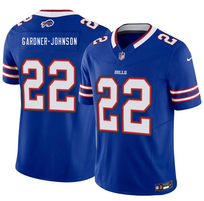 Buffalo Bills #22 C.J. Gardner-Johnson Blue 2026 F.U.S.E. Vapor Untouchable Limited Stitched Jersey - Zenithce