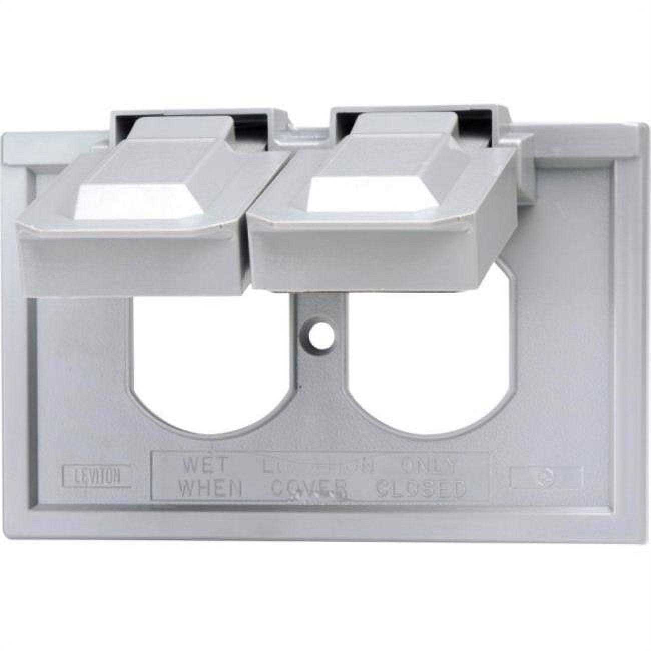 Leviton 4976-FS 1 Gang Duplex device Weather-Resistant Cover - Zenithce