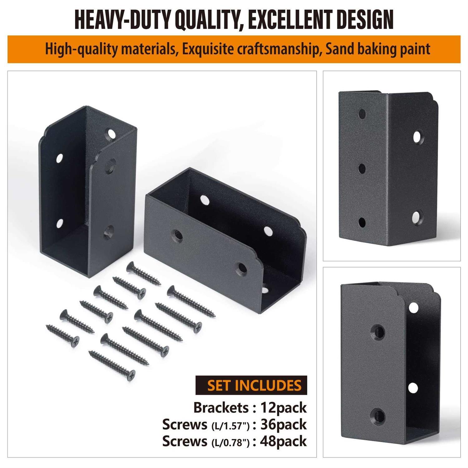 WOCEPU Stainless Steel Adjustable Post Protector, Protects Wooden Mailboxes and Fences from Lawnmower and rain Damage - Zenithce