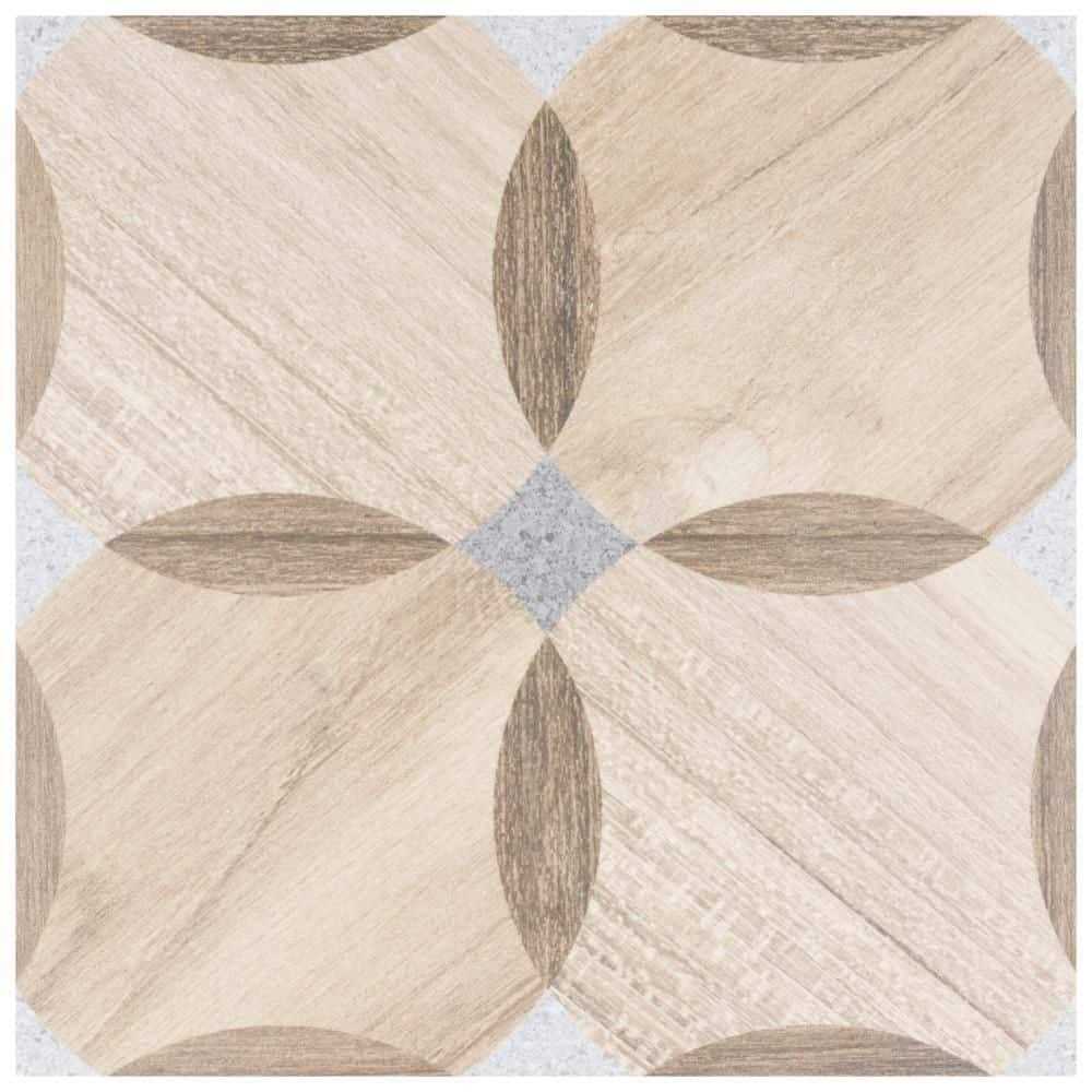 Merola Tile Komi Mossy 7-7/8 x 7-7/8 Porcelain Floor and Wall Tile - Zenithce