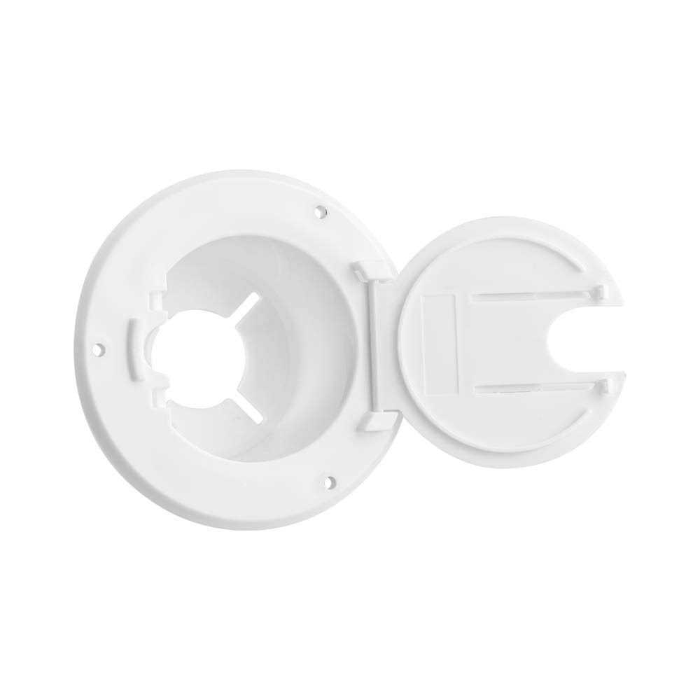 Halotronics RV 4 Round Electrical Cable Hatch for 30 and 50 Amp Cords - Zenithce