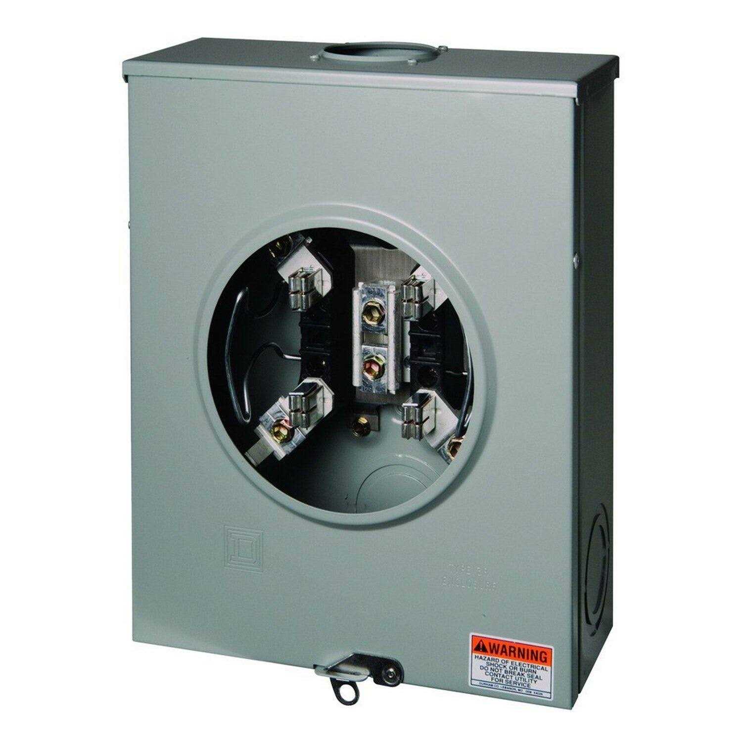 Square D UHTRS101B Individual Meter Socket - Zenithce