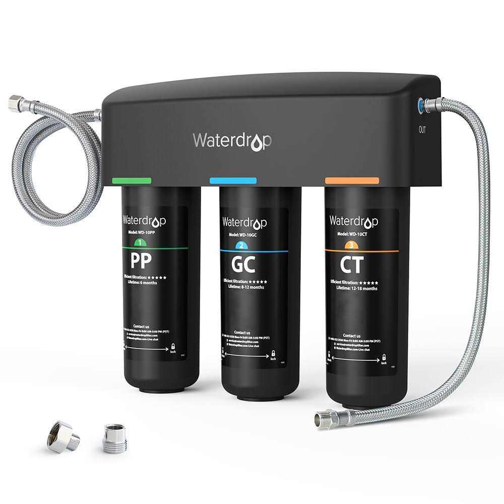 Waterdrop MWF Refrigerator Water Filter Replacement for GE Water MWF - Zenithce