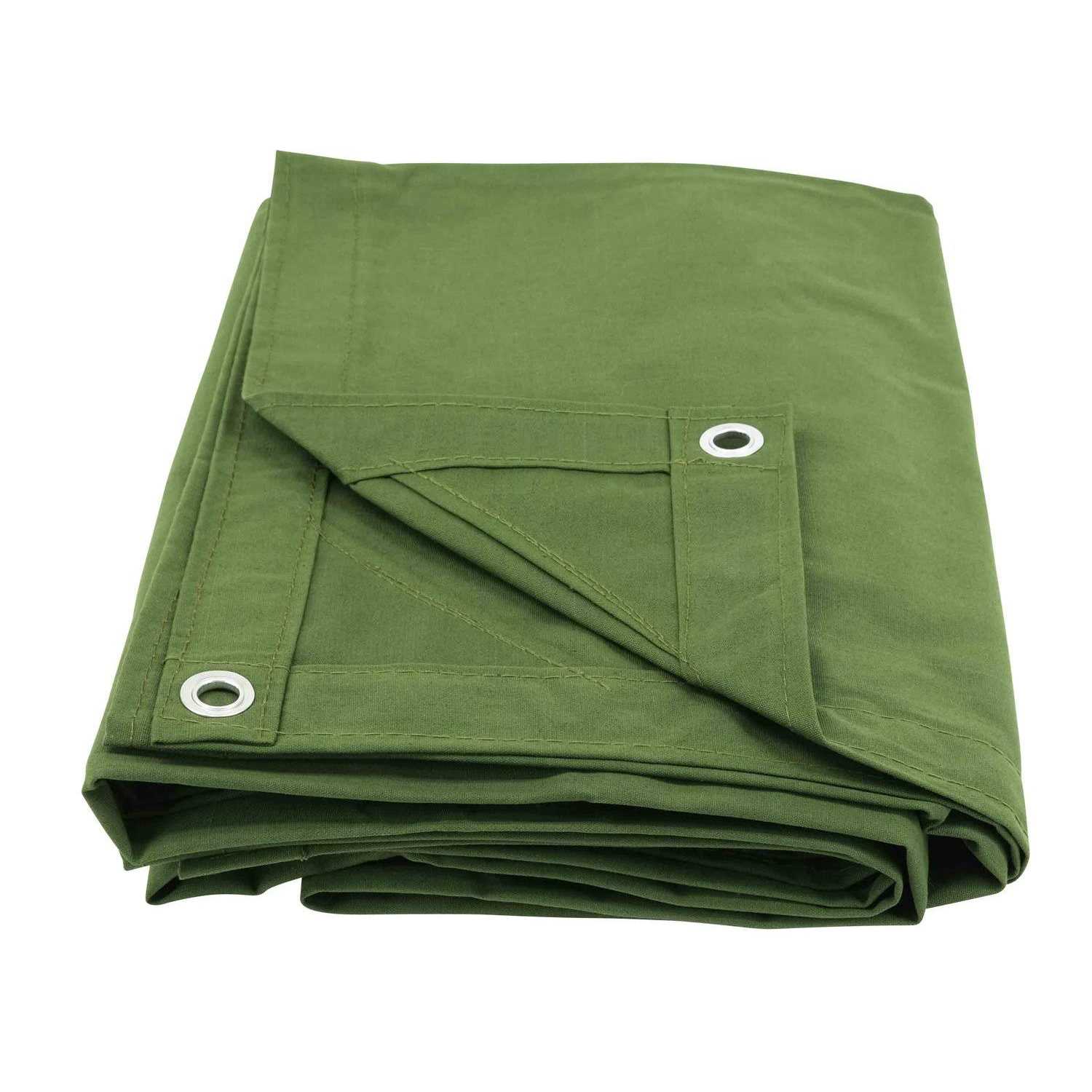 Mytee Products Tan Canvas Tarp 12oz Heavy Duty Water Resistant - Zenithce