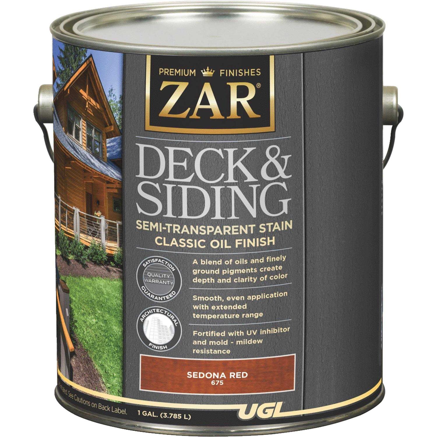 Zar Semi-Transparent Deck and Siding Stain - Zenithce