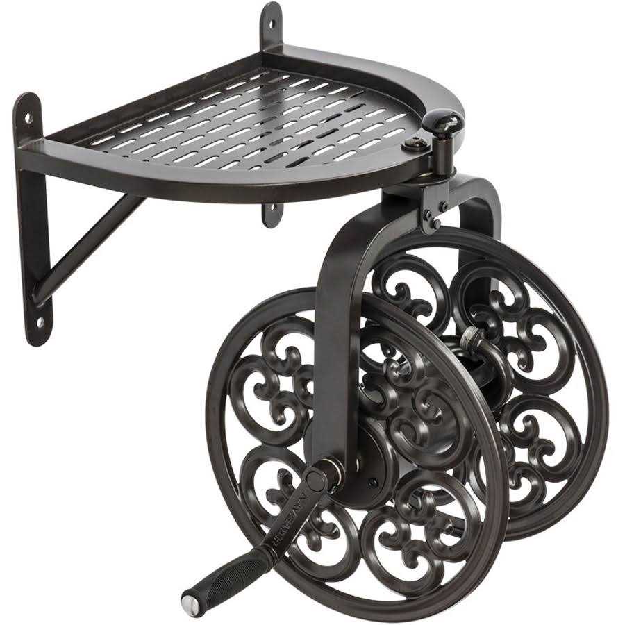 Liberty Garden Decorative Wall Mount Hose Reel - Zenithce