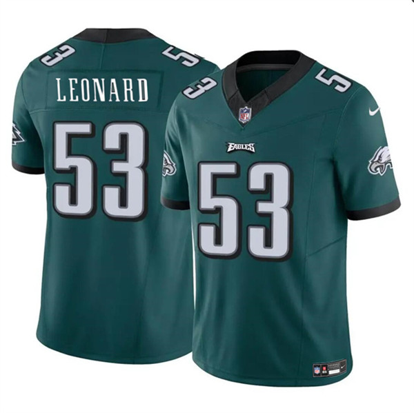 Philadelphia Eagles #53 Shaquille Leonard Green 2023 F.U.S.E. Vapor Untouchable Limited Stitched Jersey - Zenithce