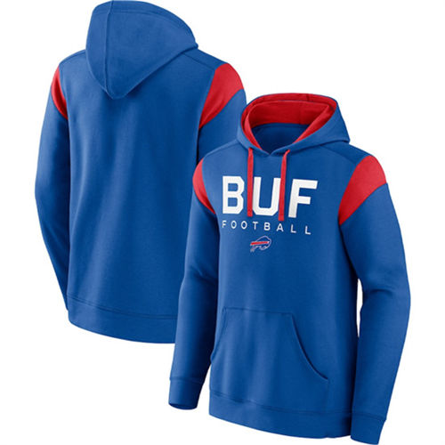 Buffalo Bills Royal Call The Shot Pullover Hoodie - Zenithce